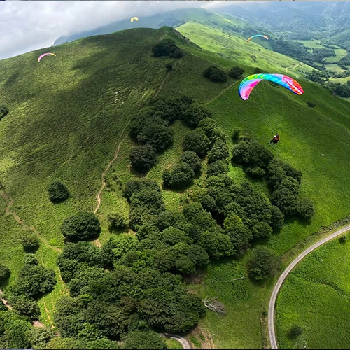 Vol de parapente - Accous
